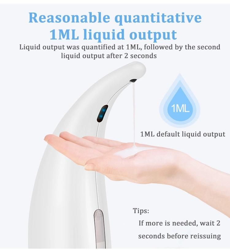 Saige 300ml Bathroom Automatic Hand Sanitizer Soap Dispenser