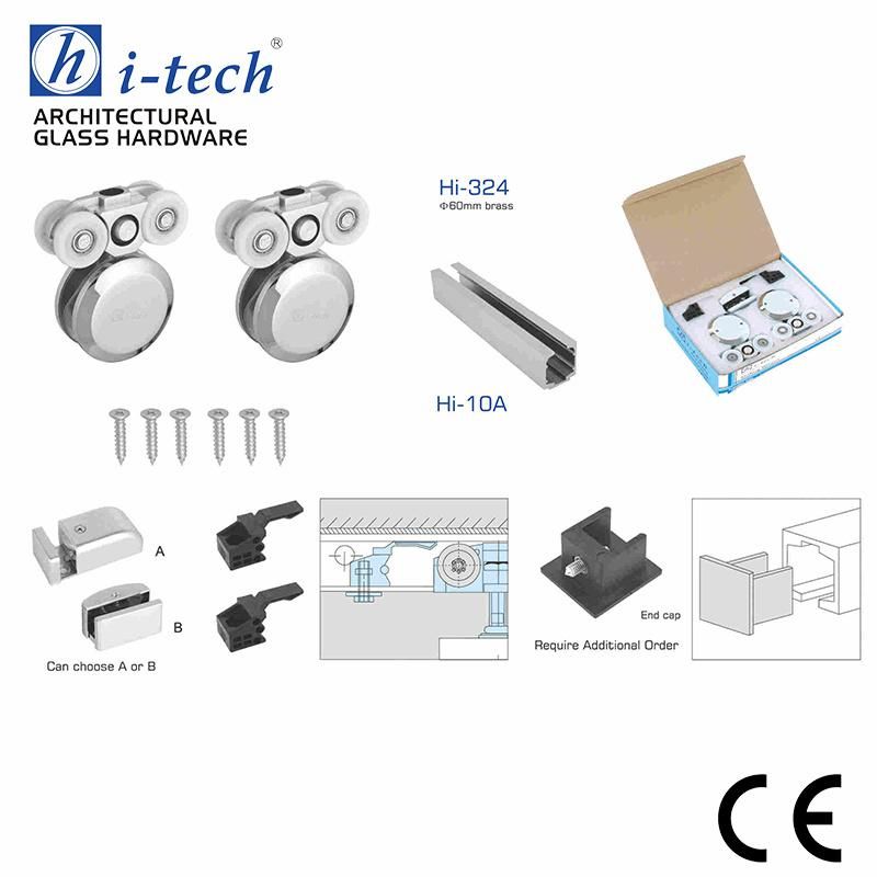 Hi-322 Stainless Steel Hanger Wheel for Glass Door