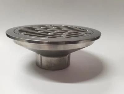 Sanitary Ware Stainless Steel Round Floor Drain 3PCS with Screw