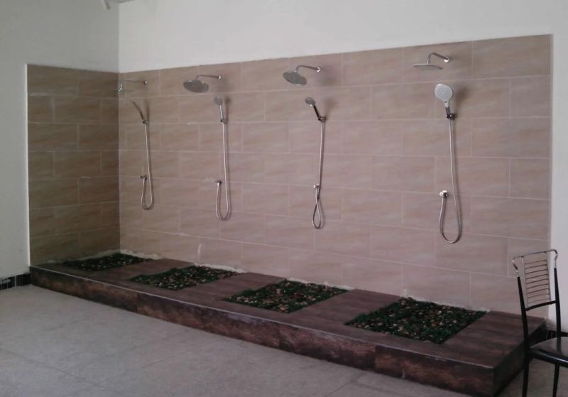 Bathroom Accessories SUS 304 Shelf Glass for Shower Room
