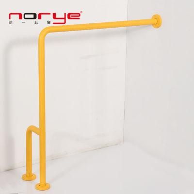 Customized 304 Stainless Steel Safety Grab Bar Disable Grab Rails Floor Mounted