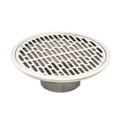 Sanitary Ware Hot Stainless Steel Floor Drain with Screw