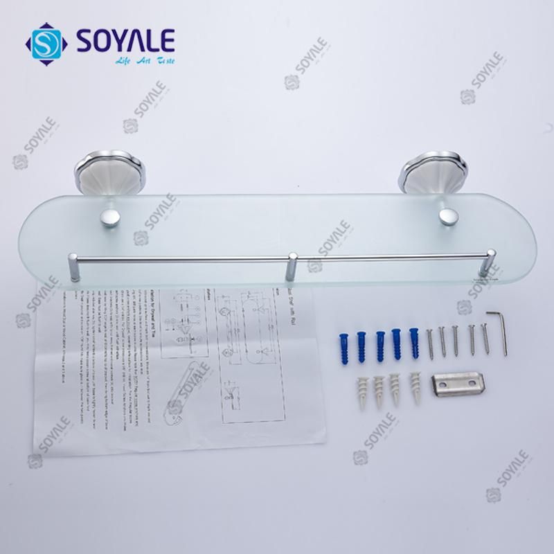 Glass Shelf with Rail 9991-PC