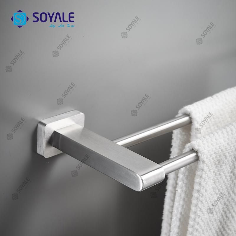 Stainless Steel 304 Double Towel Bar 60cm Sy-6348