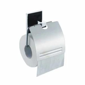 Simple Design Bathroom Accessories Paper Holder with Lid (SMXB 63707)