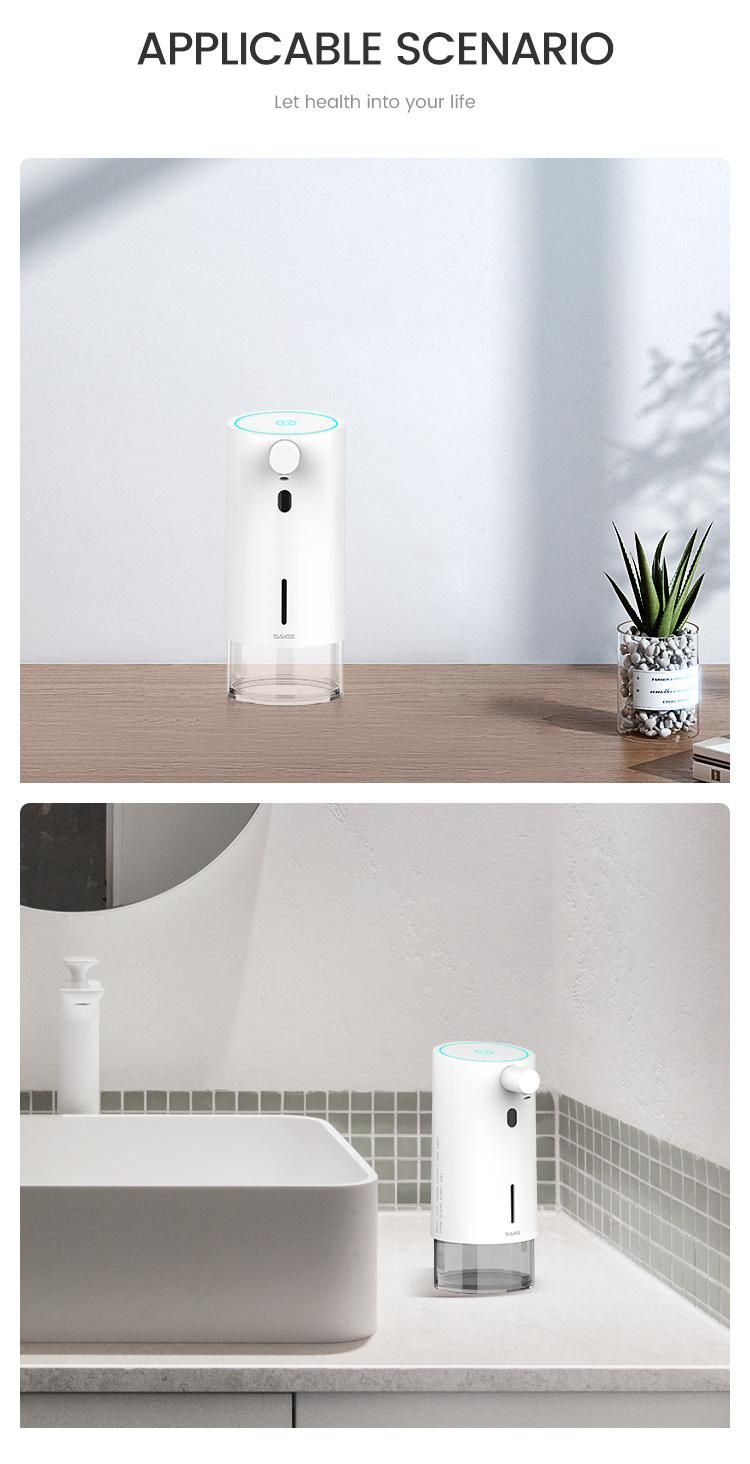 Saige Bathroom 250ml USB Rechargeable Automatic Hand Free Soap Dispenser