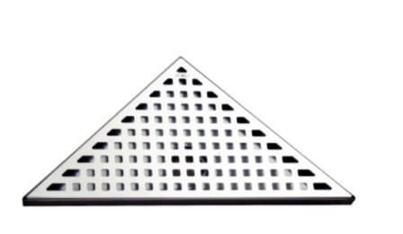 Triangular Inox Floor Drain Quick for Flow Water