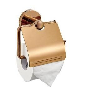 OEM Rose Gold Plating Roll Tissue Toilet Paper Holder