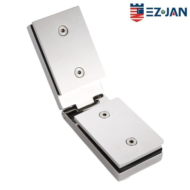 Glass Clamp Shower Door Fitting Outward Opening Bilateral Bathroom Glass Door Hinge