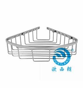 Stainless Steel Shower Corner Basket Oxl-8632