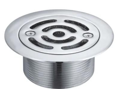 Quality Round Flat Stainless Steel RV Mobile Shower Strainer-Drain Assembly for Kitchen or Laundry Sinks