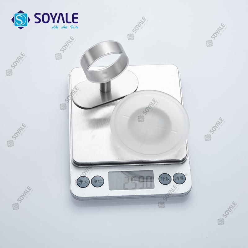 Stainless Steel 304 Soap Dish with Oval Dish 3m Sticker Sy-6259