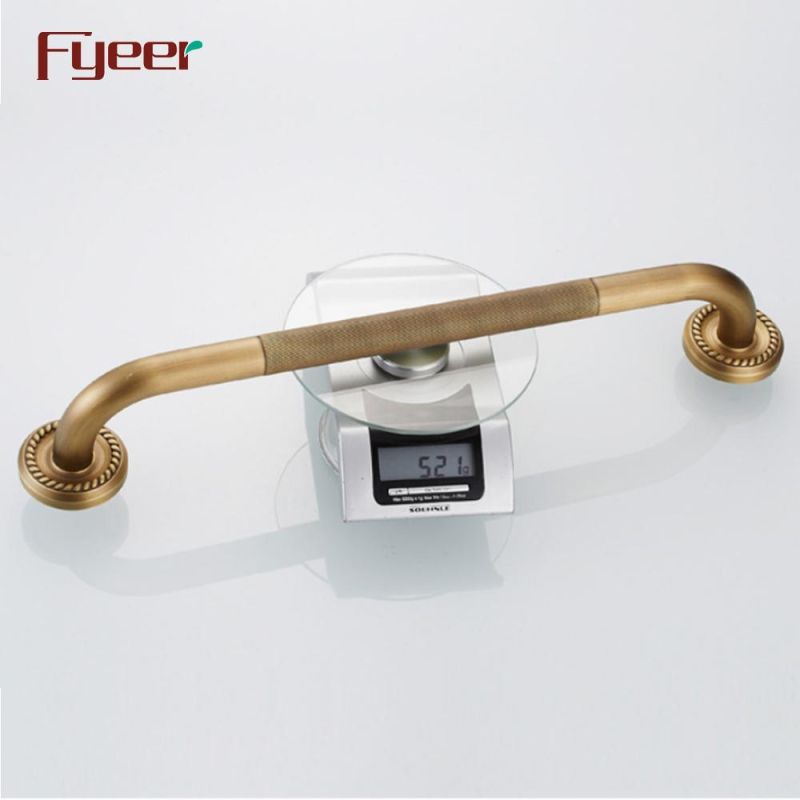 Fyeer Bathroom Accessory Antique Brass Safety Grab Bar