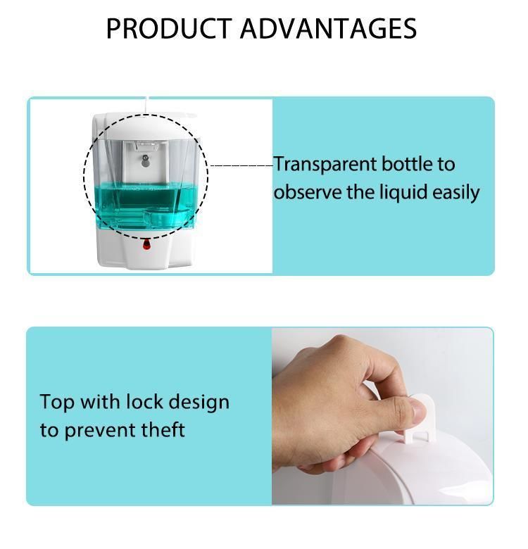 Sanitizer Automatic Dispenser Hand Electric Sanitezer Dispenser Gel Automatic Soap Dispenser