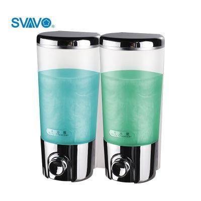 Hotel Shampoo and Soap Dispenser Manual Double Soap Dispenser