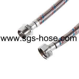 Double Head Soft Stainless Steel Braided Sink Flexible Hose