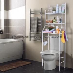 Triple Tier Floor Metal Steel Storage Bathroom Toilet Rack