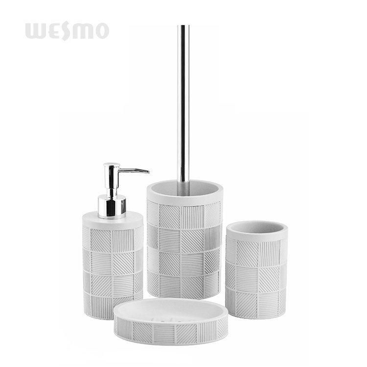 Elegent Polyresin Bathroom Accessories