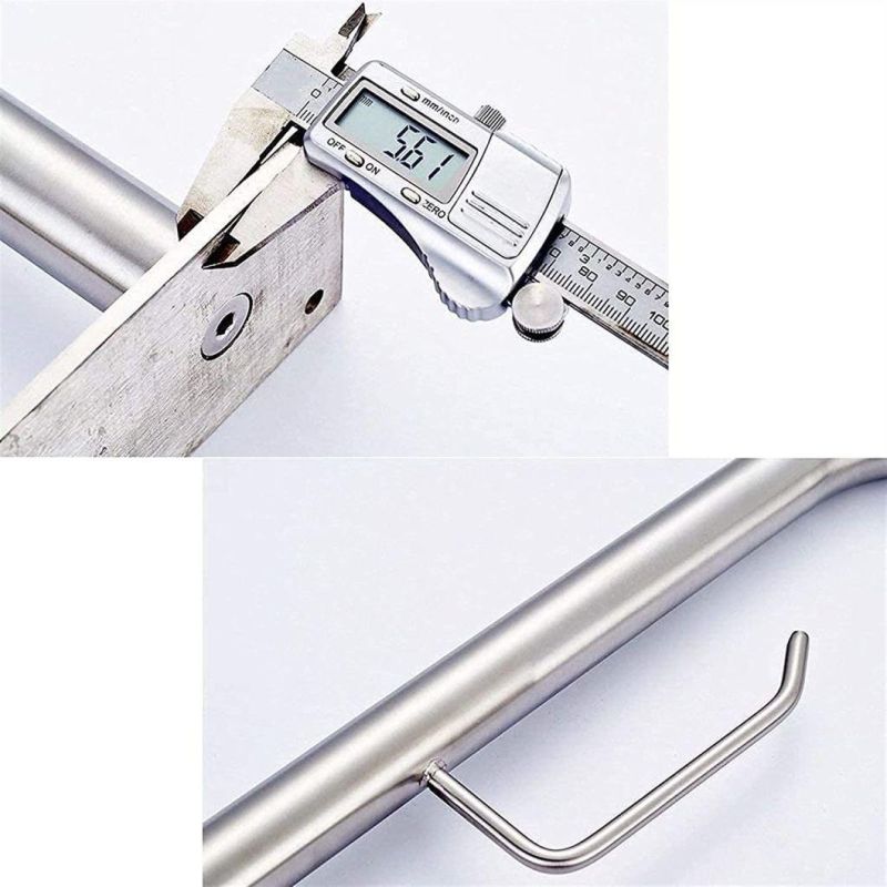 304 Stainless Steel U Type Grab Bar Toilet Support Handrail