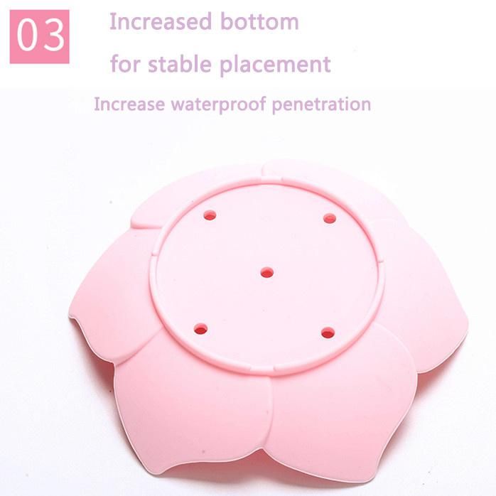 High-Quality Manufacturer Supply Non-Slip Flexible Silicone Container Soap Dish Rack