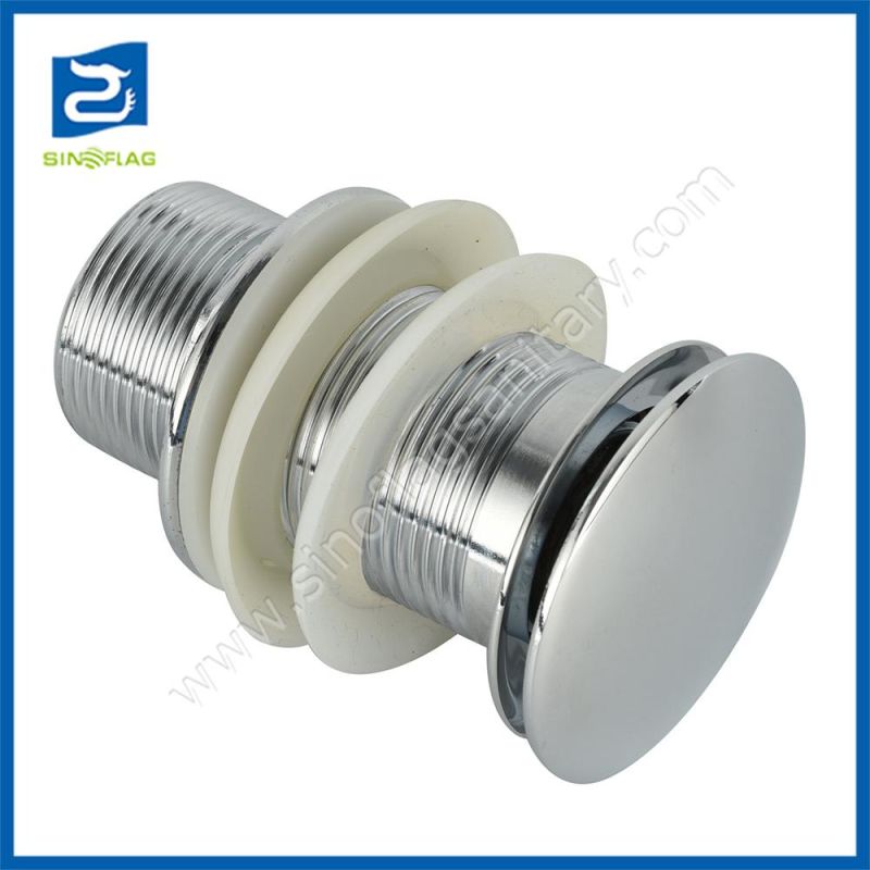 Chromed Brass 1.1/4 Basin Drain with Filter