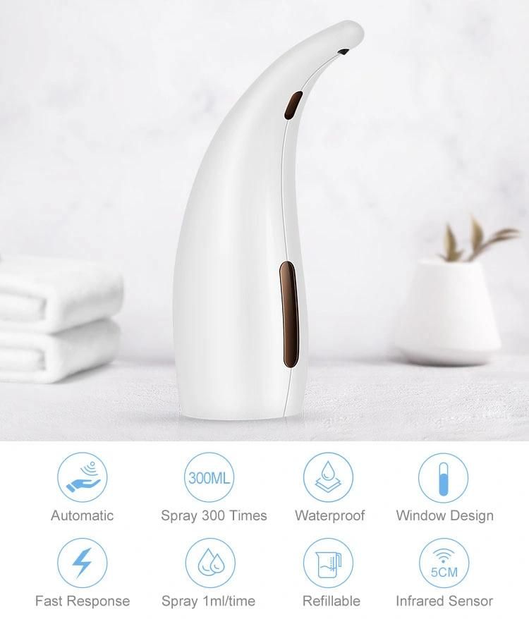 Desktop Touchless Liquid Foaming Smart Sensor Soap Hand Sanitizer Dispenser