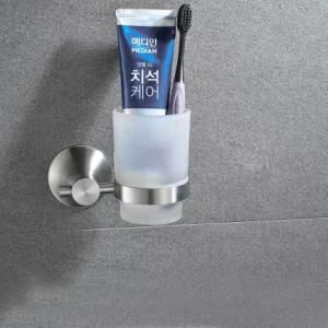 Wall Mounted 304 Stainless Steel Toothbrush Tumbler Holder