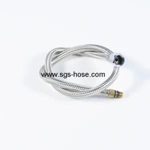 Bathroom Hose with Compression Fitting and Short Male
