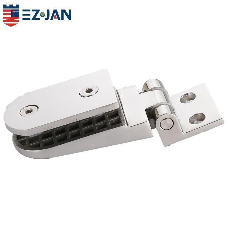 Glass Stainless Steel Door Hinge for Bathroom Door