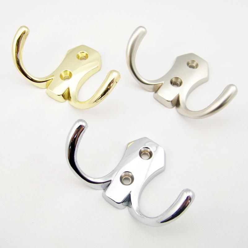 Customized Color Modern Style Zinc Alloy Furniture Accessories Hanger Hook Cloth Hooks