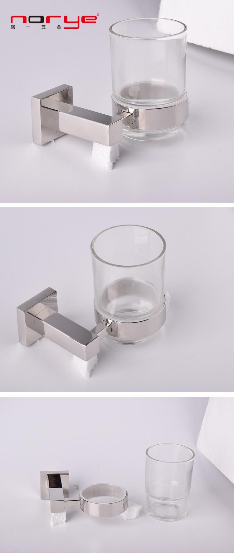 Bathroom Accessories Stainless Steel Toothbrush Holder Tumbler Holder