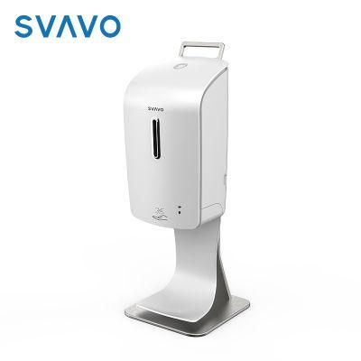 Hot Sale Office Tabletop Plastic Auto Sensor Hand Sanitizer Dispenser for Alcohol Spray