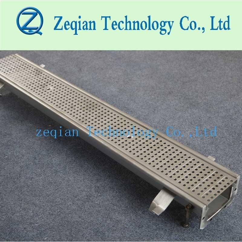 Stainless Steel Long Tile Insert Long Linear Shower Drain for Bathroom