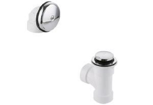 Plastic Sch40 Direct Bath Waste-Toe Touch Half Kits, Drain Products