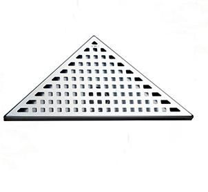 Triangular Inox Floor Drain Quick for Flow Water