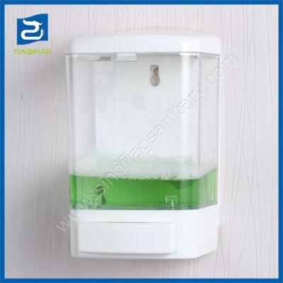 Plastic Wall Hanging Hand Soap Dispenser for Killing Virus