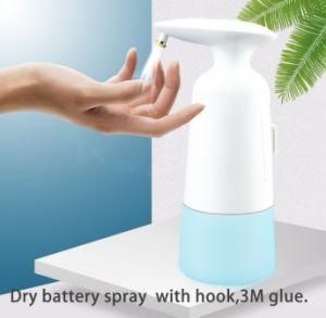 350ml Wc Hand Washing Battery Powered Automatic Sanitizer Dispenser, Soap dispenser