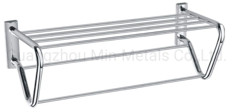 Stainless Steel Double Towel Rack R Style Mx-Tr03-103