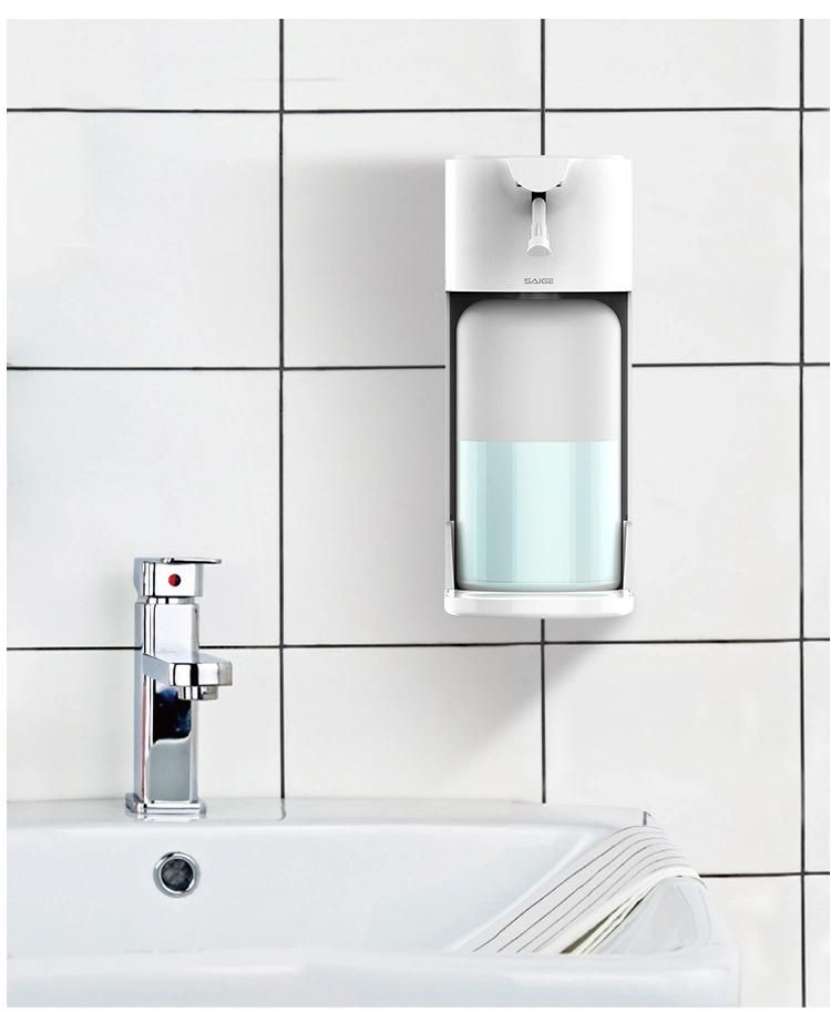 Saige High Quality 1200ml Wall Mounted Automatic Liquid Soap Dispenser