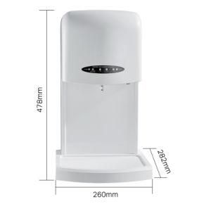 Kuaierte Factory Kill Germs Stable Operation Energy Efficient Automatic Bamboo Foam Glass Dish Soap Dispenser for Toilet
