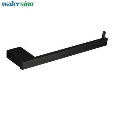Stainless Steel 304 Matte Black Bathroom Fitting Accessories Toilet Paper Holder