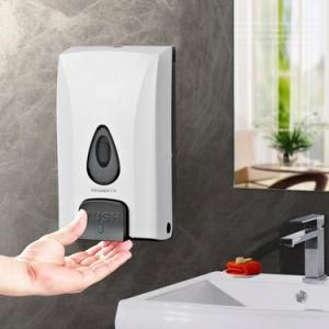 Factory Direct Sale 1L Hotel Manual Shampoo Dispenser/ABS Plastic Hand Liquid Soap Dispenser