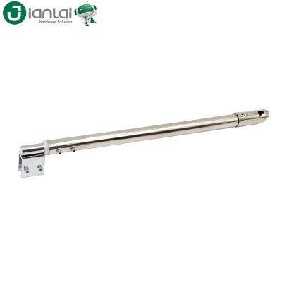 Angle Adjustable Wall to Glass Support Bar Shower Door Glass Support Bar