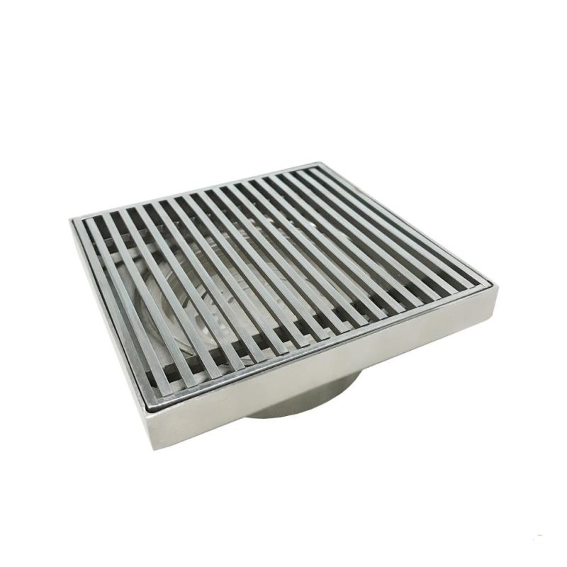 Stainless Steel 304 Square Shower Drain for Floor Drain Hw120