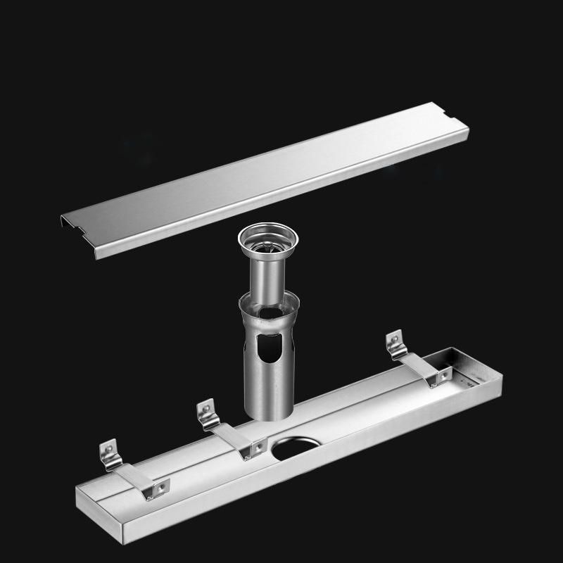 90*6.8cm High Quality Embedded Odor-Proof Floor Drain 304 Stainless Steel Floor Drain 304 Stainless Steel Deep Water Seal Odor Proof Floor Drain