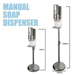 Stainless Steel Manual Hand Sanitizer Dispenser