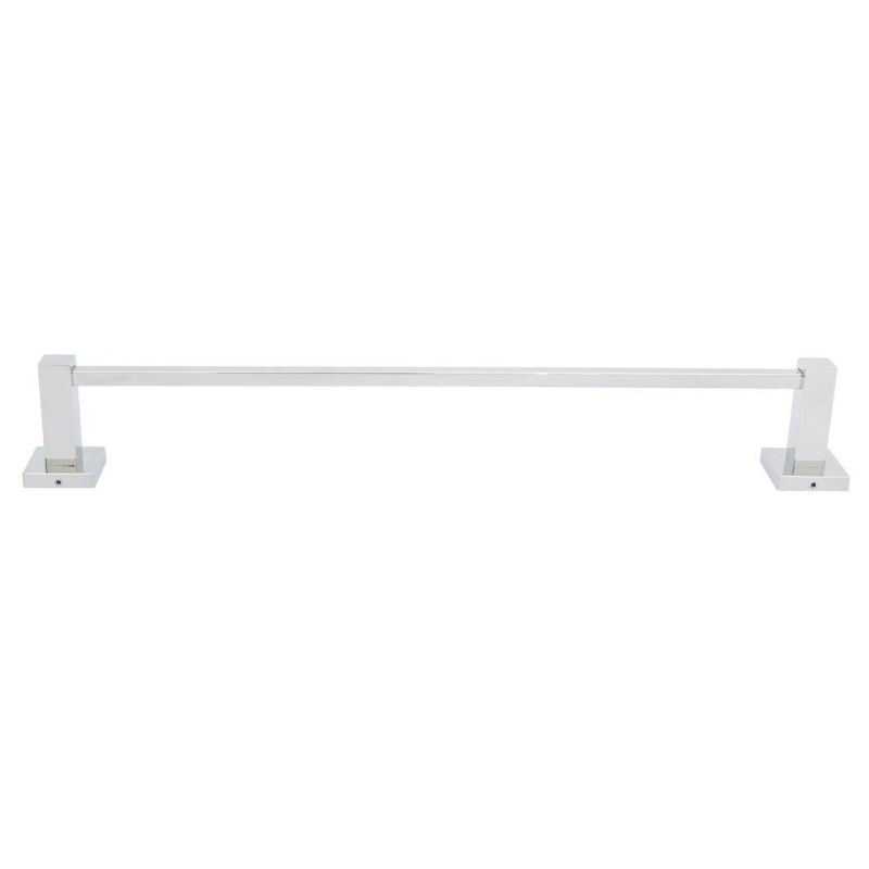 Diamond Shaped Base Two Cross Rail Towel Rail (06-1109)