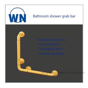 Medical Products Old Person ABS Grab Rail Nylon L Shape Handicap Sanitary Ware Grab Bar Wn-04