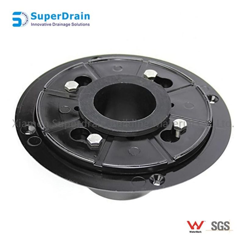 Widly Used ABS Drain Flange Base Floor Drain Accessories