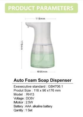Touchless Foam Soap Dispenser - Sensor Liquid Dispenser Ipx5 Waterproof